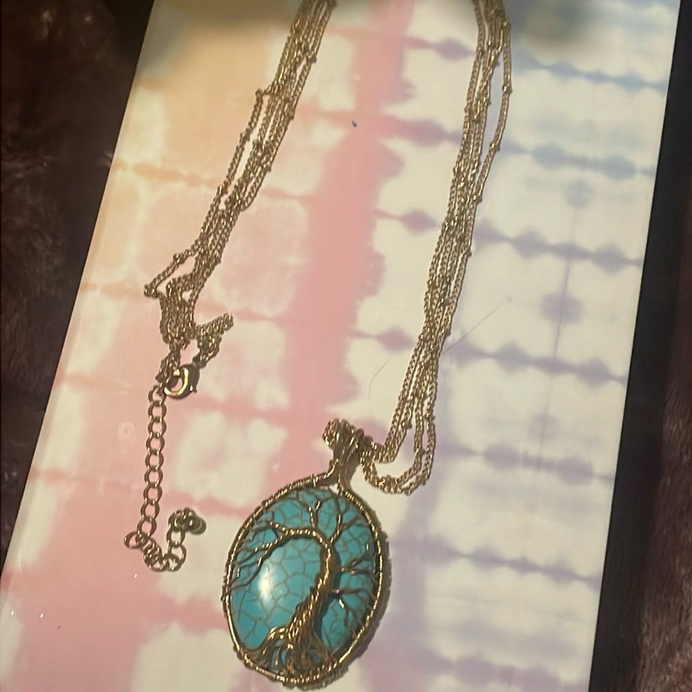 Boutique Necklace Turquoise